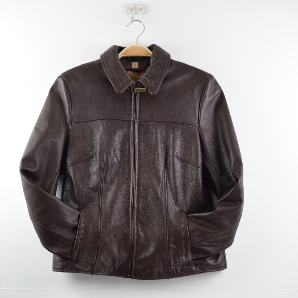 Wilson’s Leather Women Size S Brown Leather Jacket